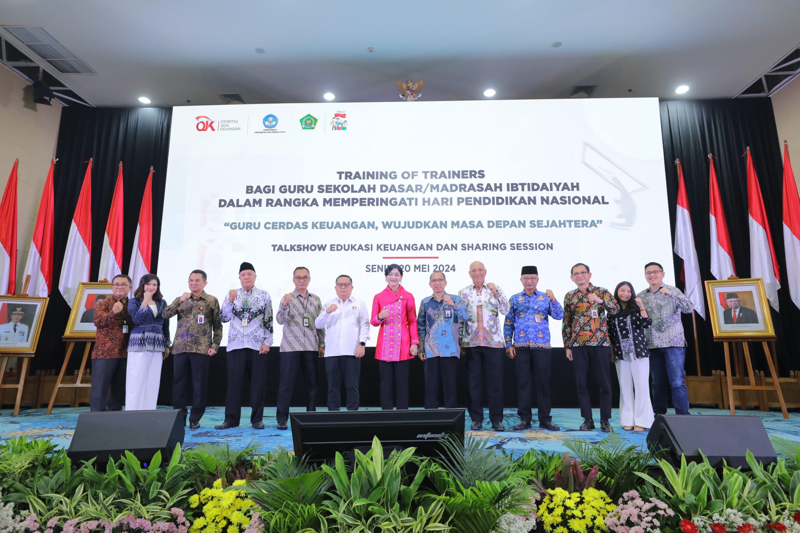 OJK Menggelar Training of Trainers Bagi Para Guru SD/MI Secara Nasional.
