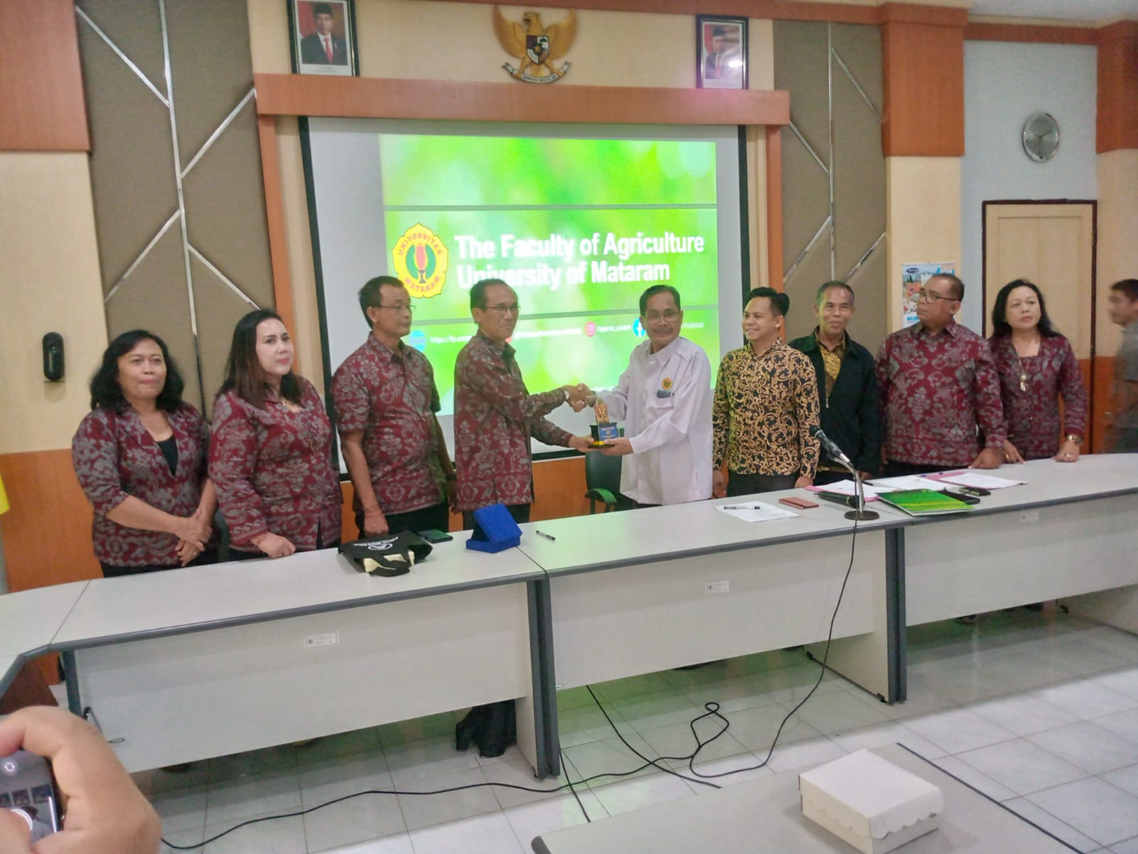 Implementasi Kelas Kolaboratif dan Publikasi Bersama antara FP Unwar dengan FP Unram.