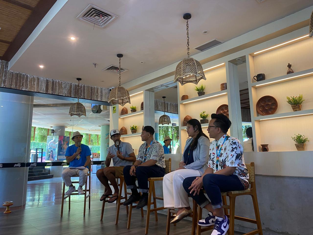 Jumpa Pers Beachwalk Kuta Festival 2024.