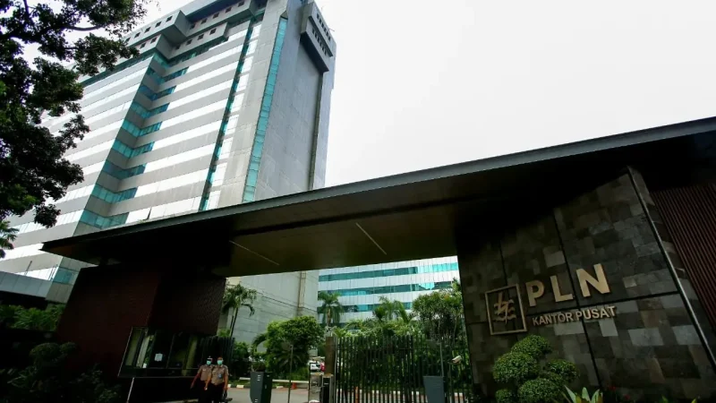 Gedung kantor PLN Kantor Pusat.