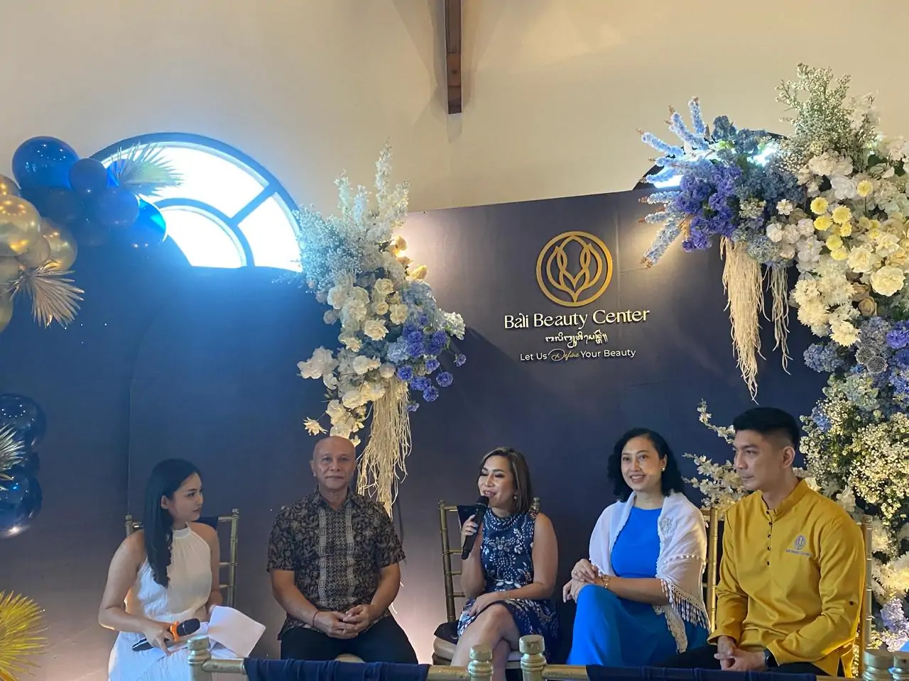 Press Conference Blessing Ceremony Bali Beauty Center.