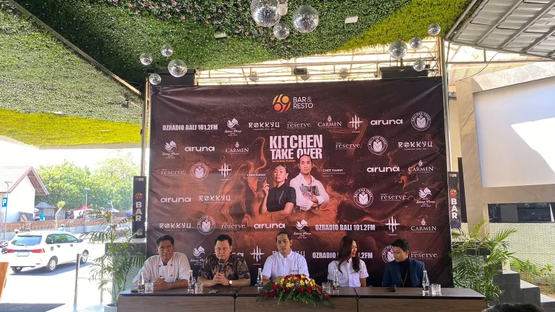 Press Conference Kitchen Take Over di 69 Bar & Resto.