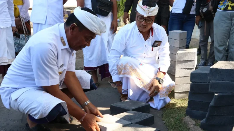 Wujudkan Harapan Masyarakat, PJ Bupati Buleleng Lakukan Penataan Jogging Track GOR Bhuwana Patra