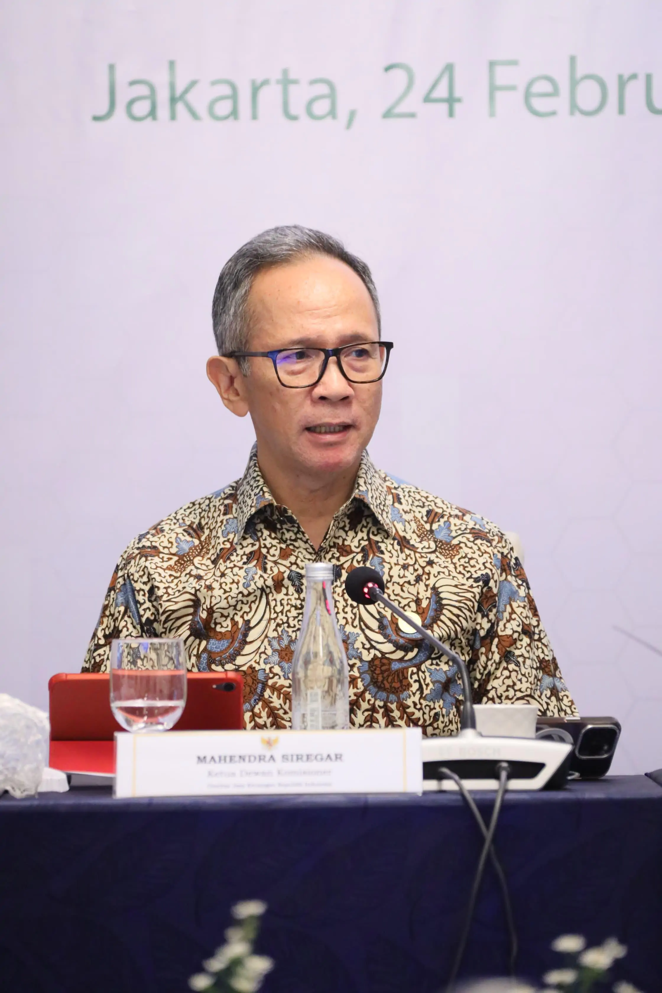 Ketua OJK, Mahendra Siregar.