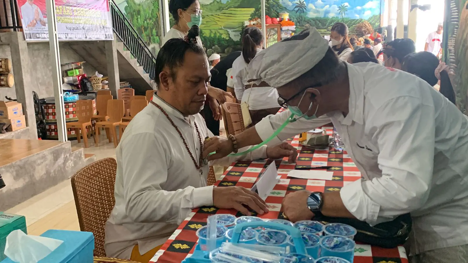 Dekorda Buleleng Gelar Safari Kesehatan Sambut HUT ke-XXII Puskor Hindunesia
