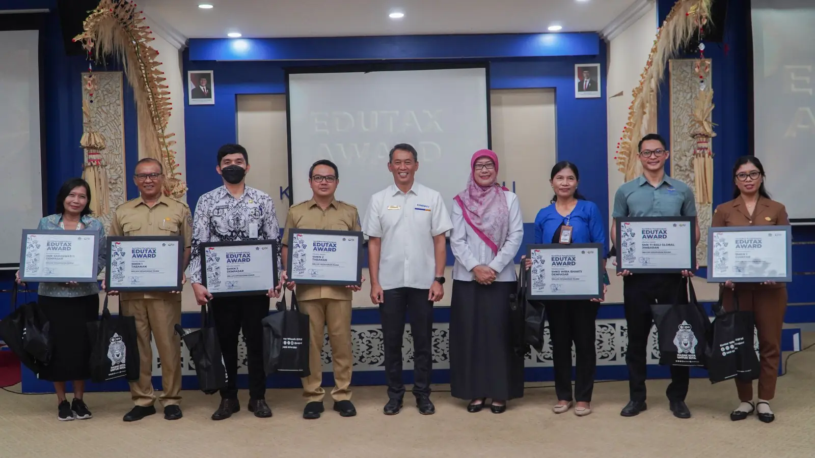 Kantor Wilayah Direktorat Jenderal Pajak (Kanwil DJP) Bali memperluas program inklusi kesadaran pajak dengan menggandeng sembilan Sekolah Menengah Kejuruan (SMK) di Bali.