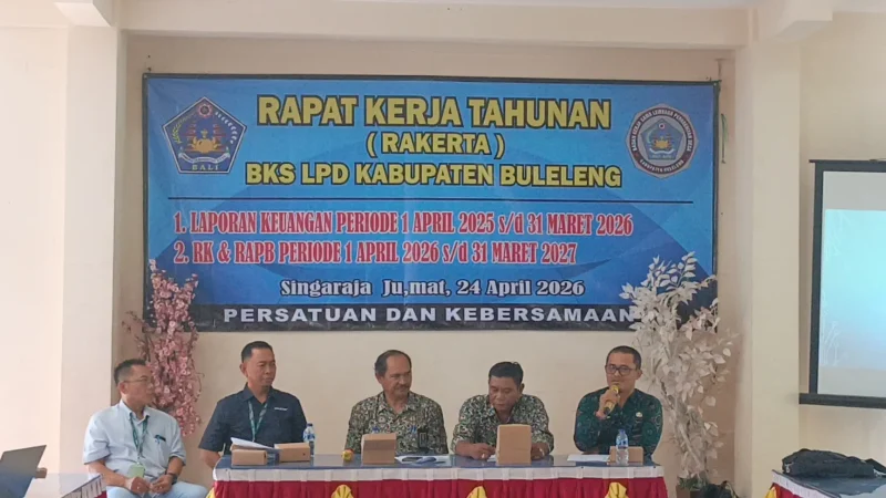 Rakerta BKS LPD Buleleng Tekankan Sinergi dan Inovasi di Era Digital