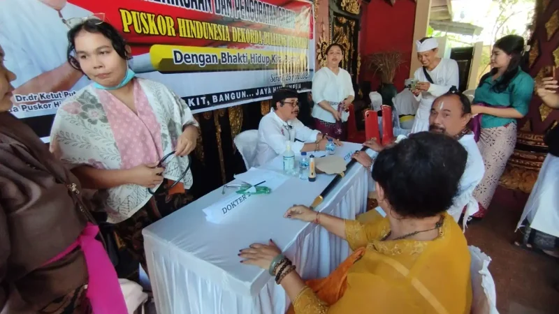 Komitmen Berkelanjutan, Puskorindonesia Buleleng Turun di Desa Sulanyah