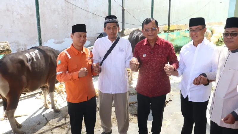 Bupati Sutjidra Serahkan Hewan Kurban, Perkuat Semangat Berbagi dan Harmoni di Buleleng