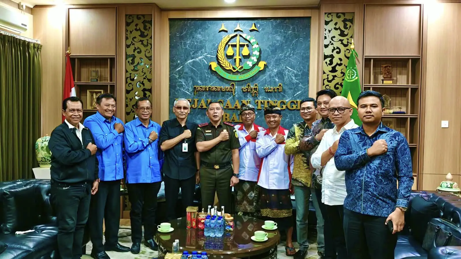 SMSI dan ABPEDNAS Bali Audiensi ke Kejati, Bahas Penguatan Pengawasan dan Tata Kelola Desa
