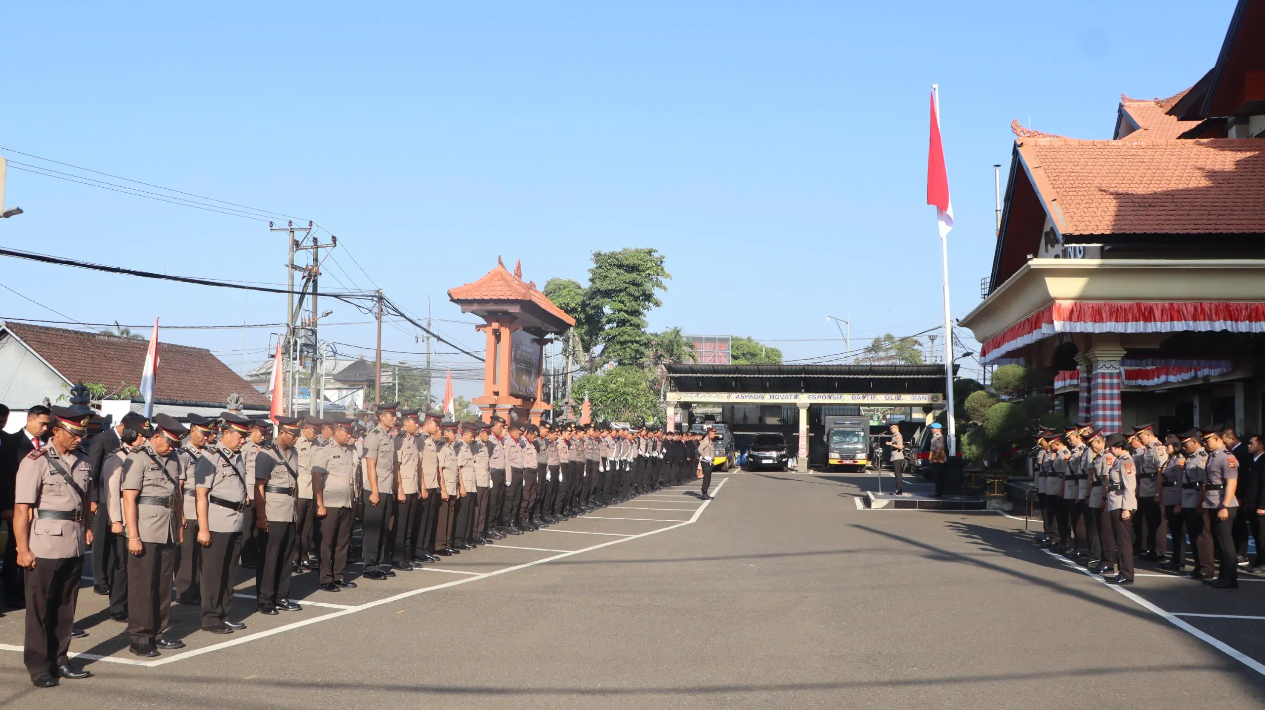 Hari Juang Polri 2026, Kapolres Badung Pimpin Upacara dan Ingatkan Nilai Pengabdian