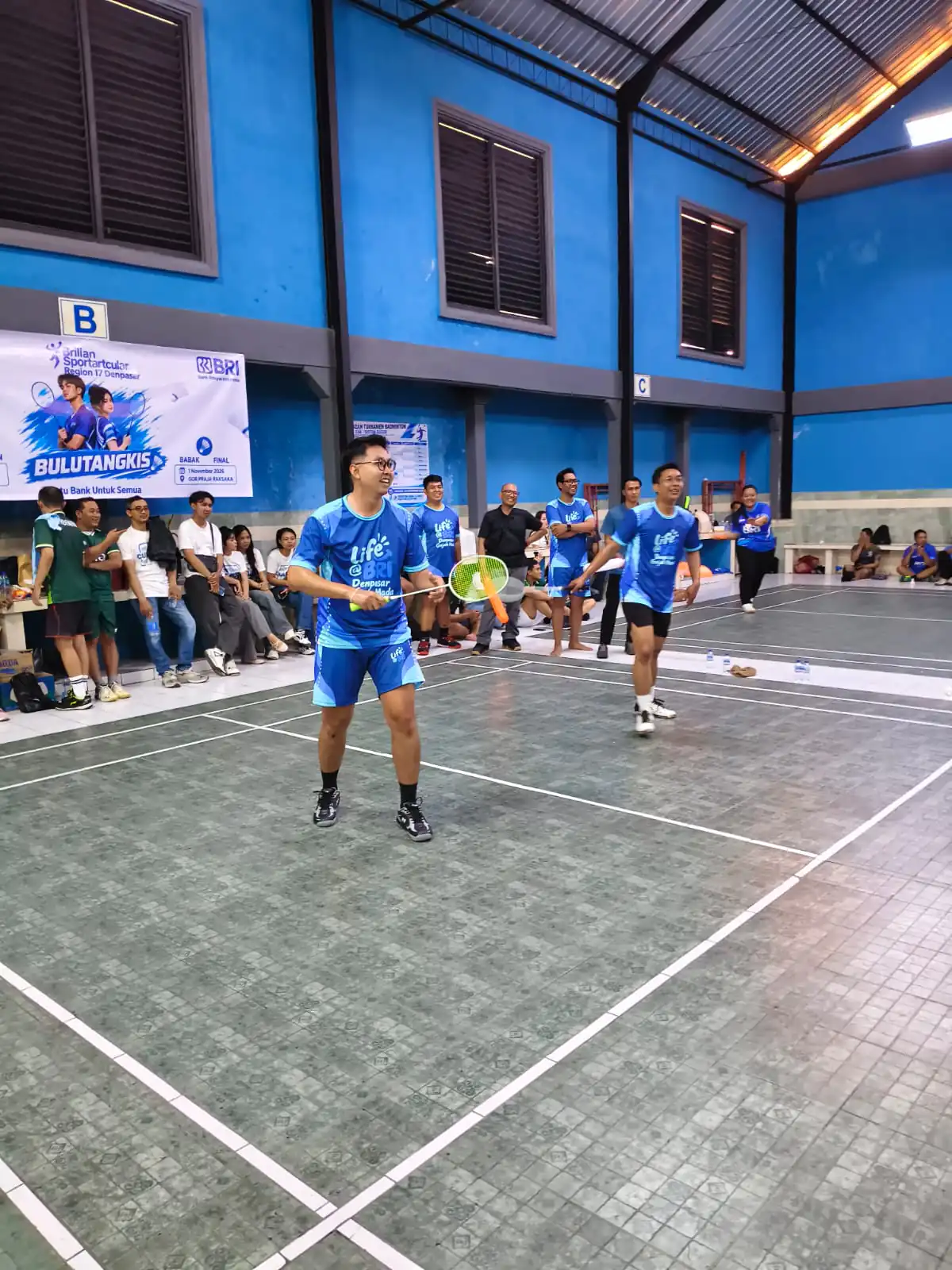 BRI Region 17 Denpasar Gelar BRILIAN Sportartcular, 15 Tim Bertanding di Cabor Bulu Tangkis
